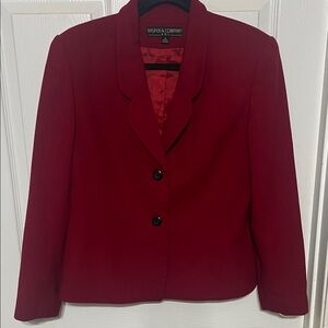 Kasper Classic Scarlet Blazer